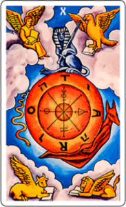 wheel-of-fortune tarot card 