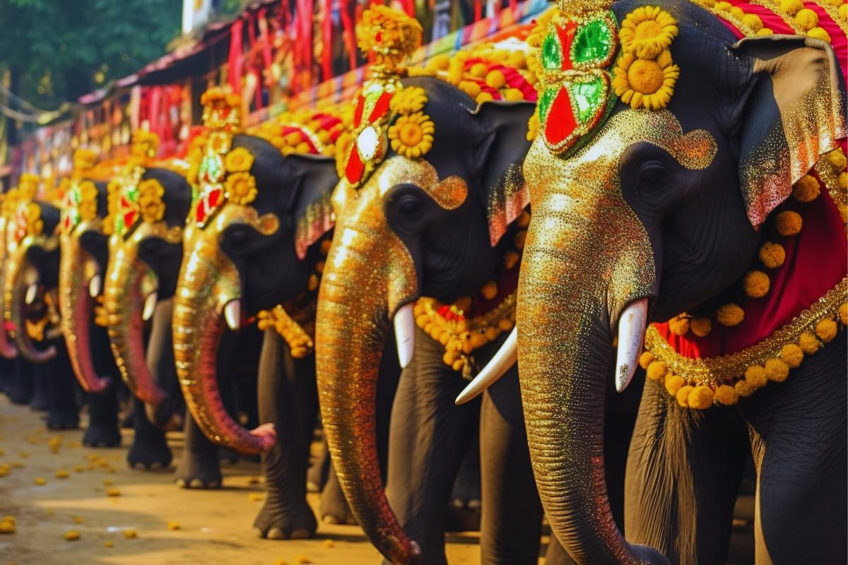 Thrissur Pooram Festival 2024_ Celebrating Unity In Diversity!