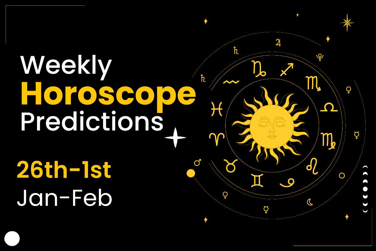 Weekly Horoscope Predictions: 26th January to 1st February 2025