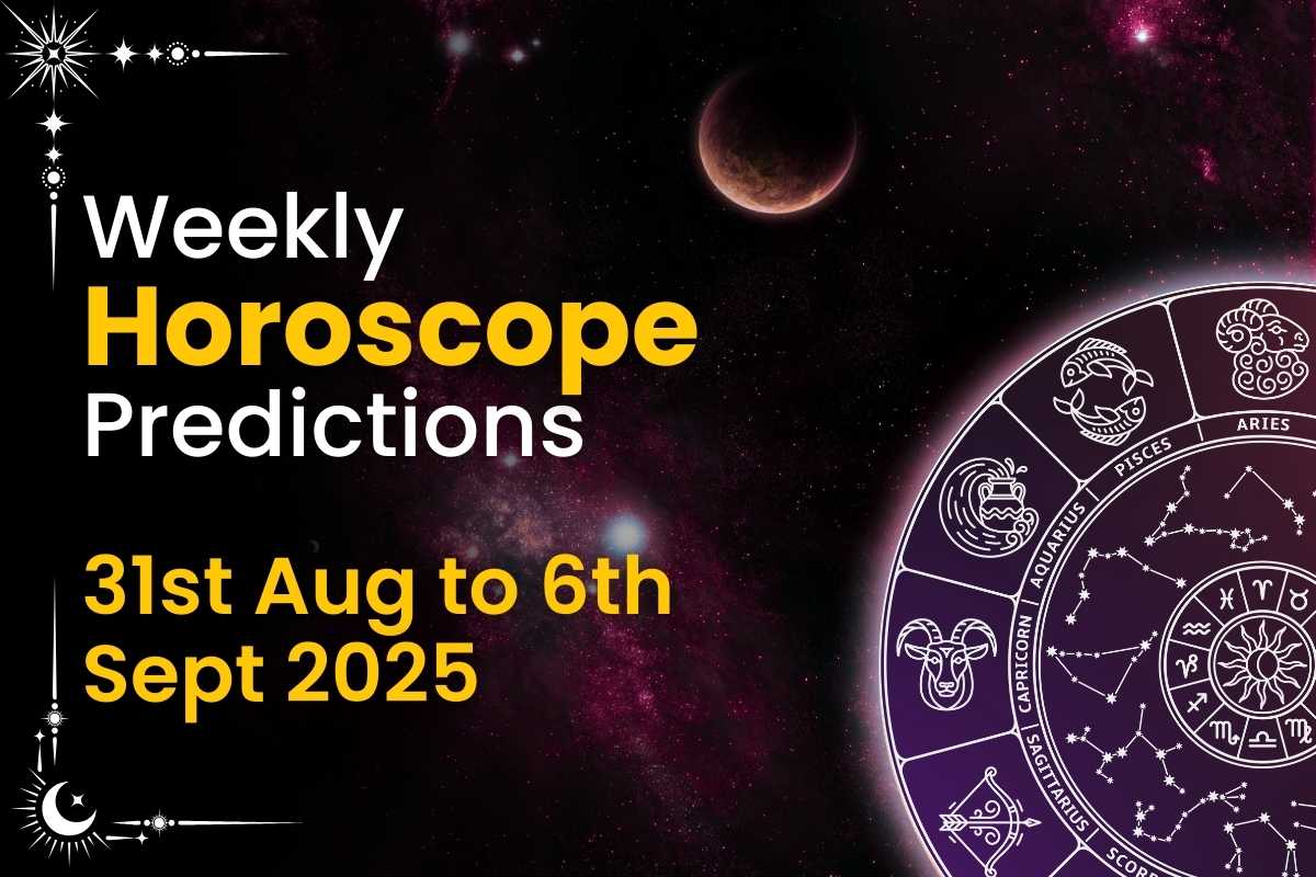 weekly horoscope from 31st aug to 6th sept 2025 by instaastro