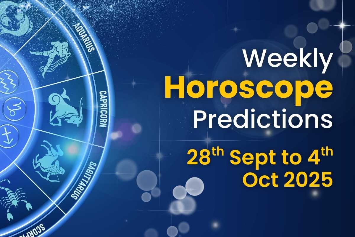 Weekly Horoscope Predictions For 28th September To 4th October By inastaastro